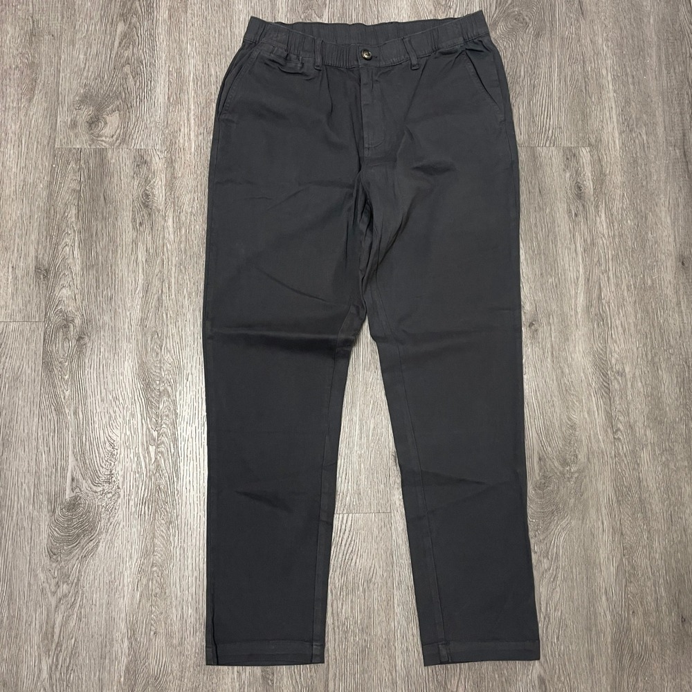 Cove Pants Mens 34x30 Gray Chino Trousers Hiking Golf Performance Tech